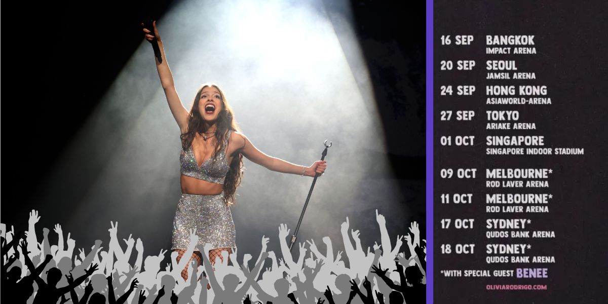 Olivia Rodrigo Unveils her Australian 'Guts' Tour Dates River 949